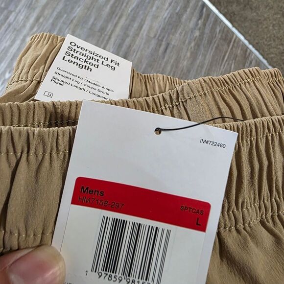 Nike Tech Pack Woven Parachute Joggers Khaki Black HM7158-297 Men's Size L New - Picture 8 of 9